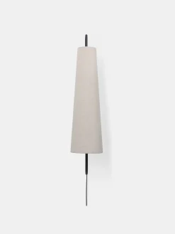Ancora Wall Lamp 100 - Black/Natural