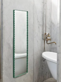 Arcs Mirror Rectangle M - Green