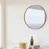 Arcs Mirror Round - Red