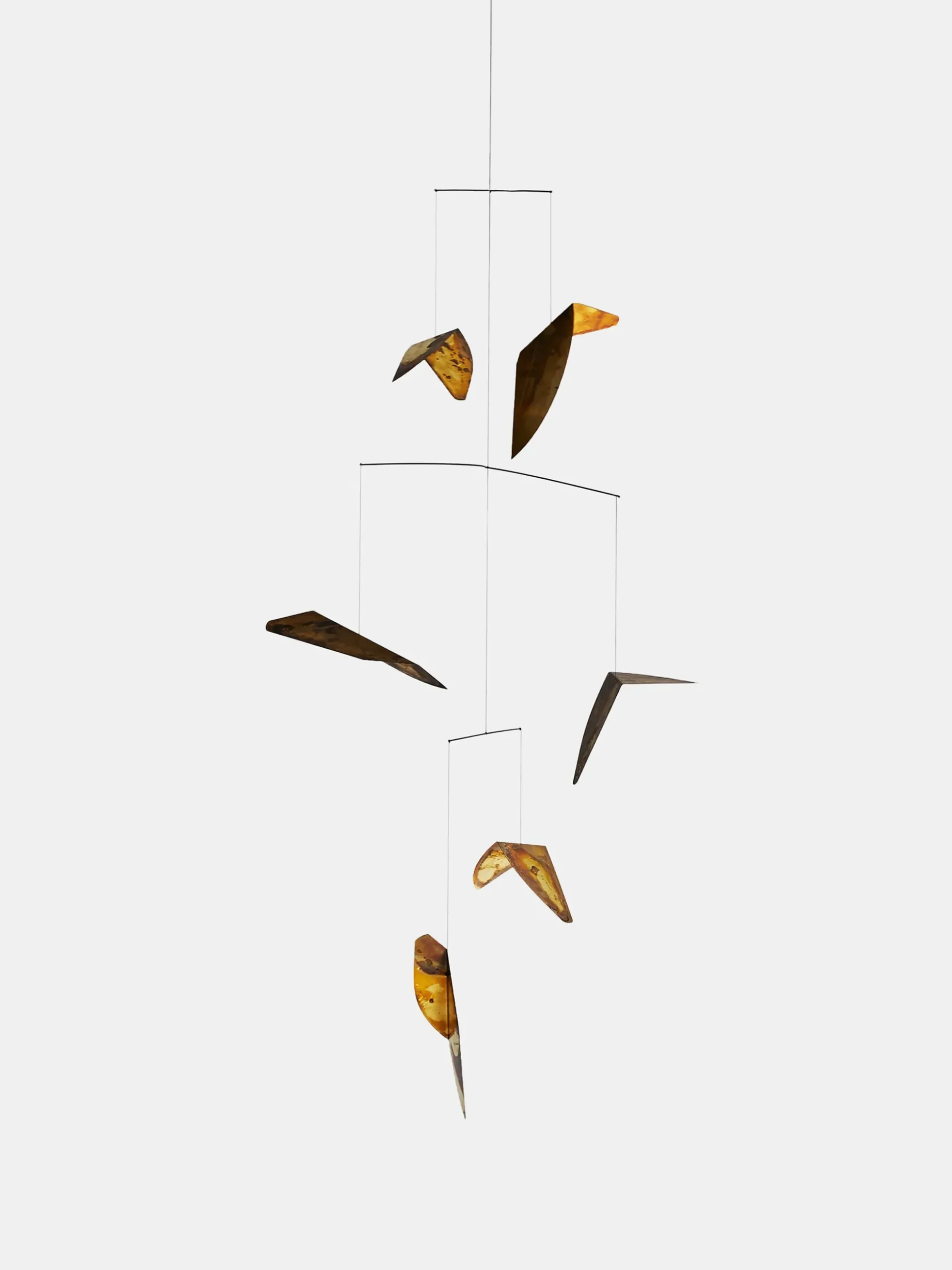 Autumn Leaves Mobile Sculpture