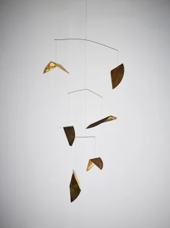 Autumn Leaves Mobile Sculpture