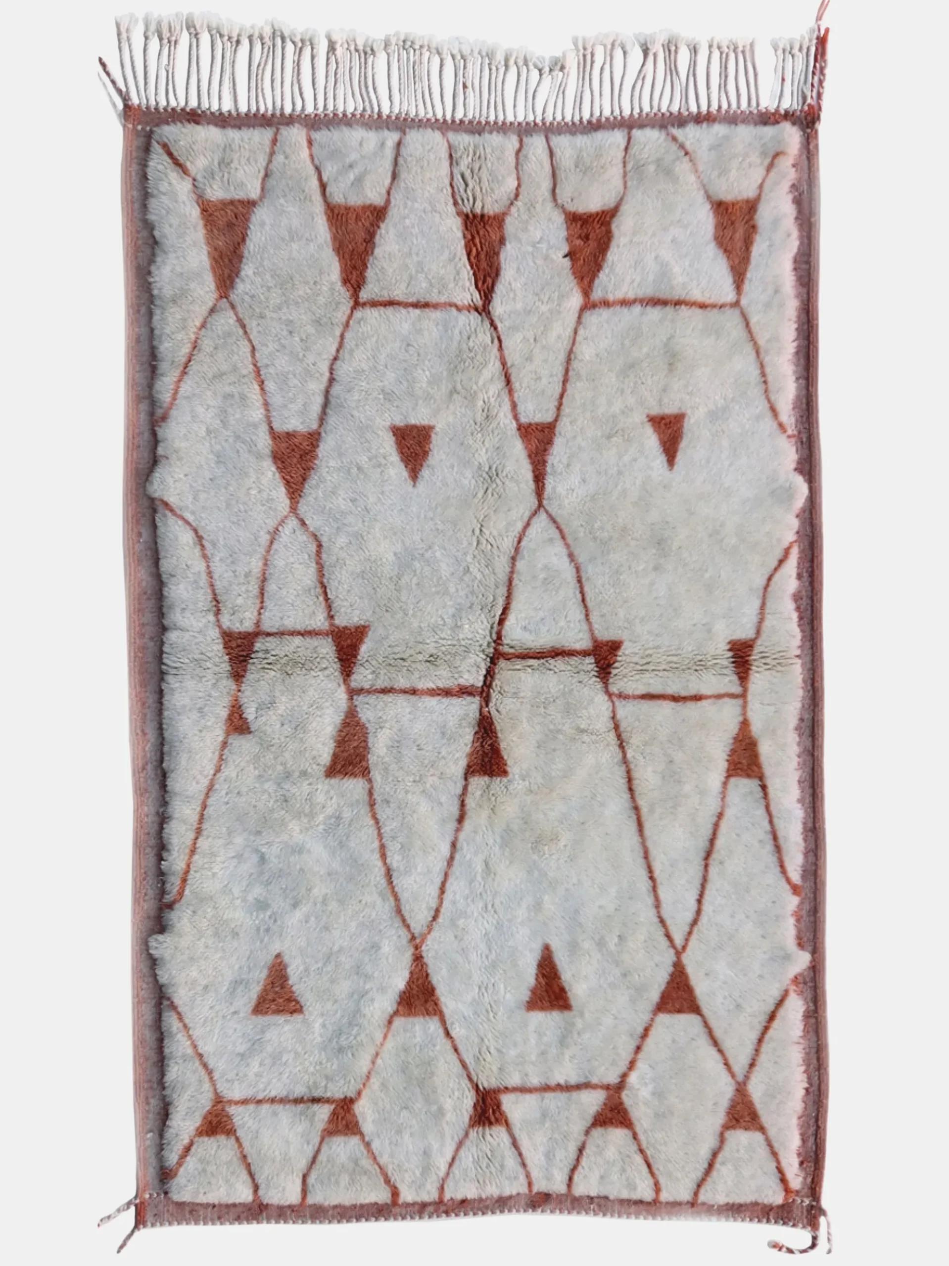 Beni Ubab - Natural Wool Red