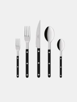 Bistrot Shiny Black Cutlery