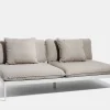 Bönan Lounge Sofa - Dark Grey Frame/Light Grey Sling