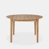 Bok Outdoor Dining Table Round - Teak - 125 cm