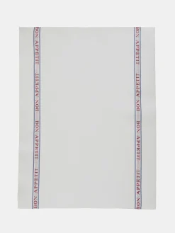 Bon Appetit Dish Towel - Cotton - Red