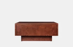 Burl Storage Coffee Table