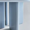 Chunky Round Table - Light Blue - 140