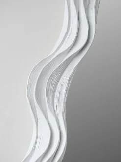 Clam Shell Mirror Large Oval