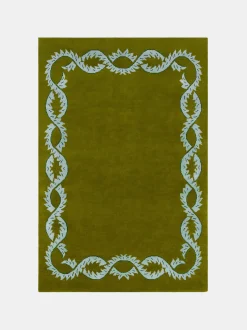 Climbing Vine Rug - Olive