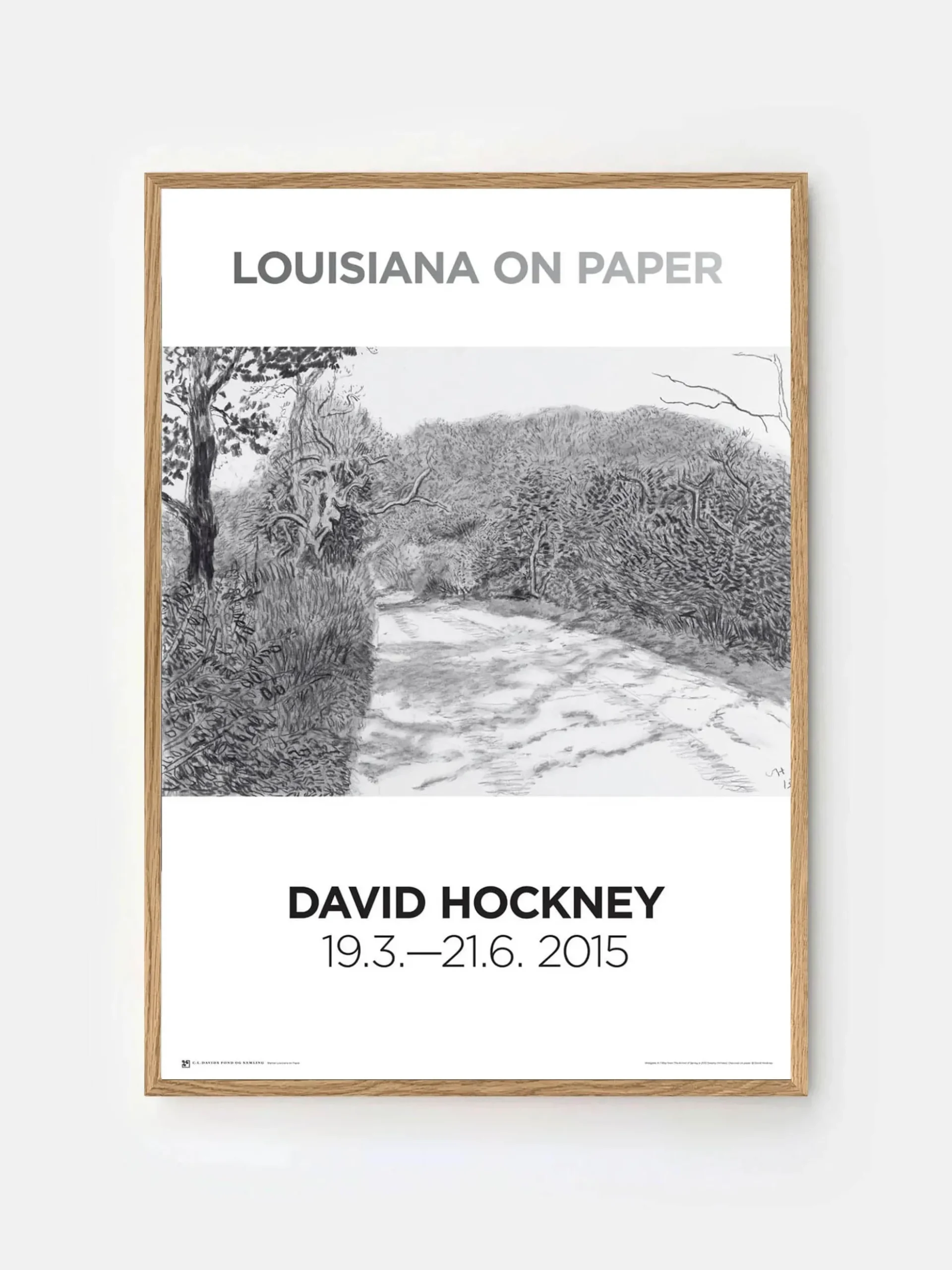 David Hockney - Worldgate 6-7 May from the Arrival of Spring in 2013