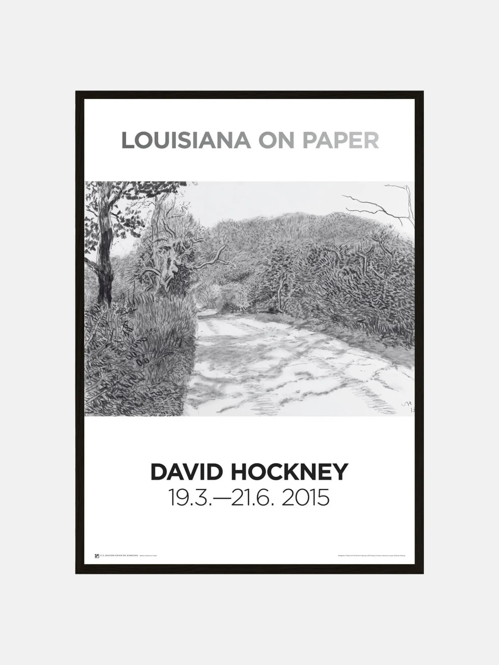 David Hockney - Worldgate 6-7 May from the Arrival of Spring in 2013