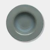 Degustation Small Round Blue Grey and Dark Blue