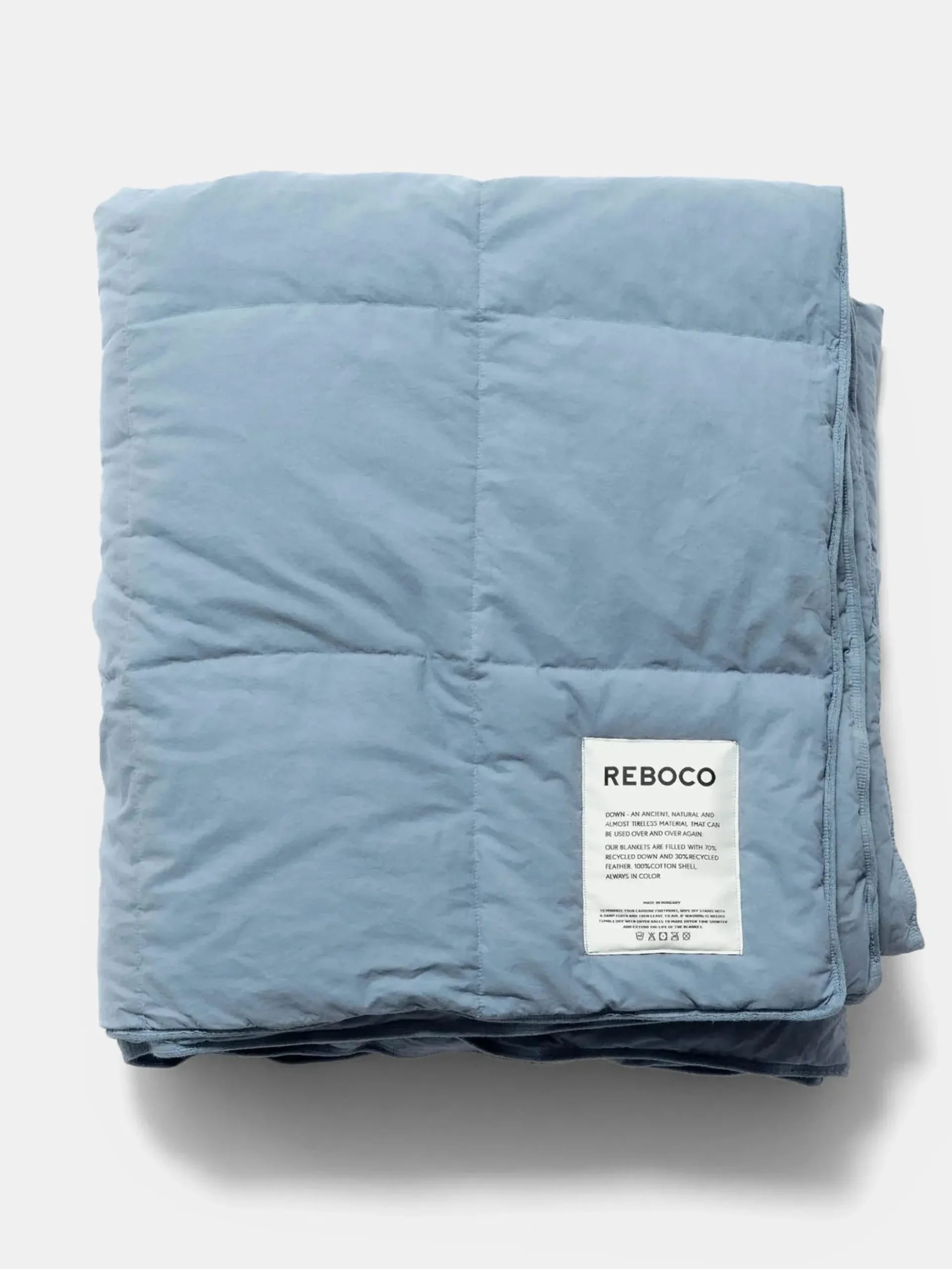Down Blanket - Stonewash