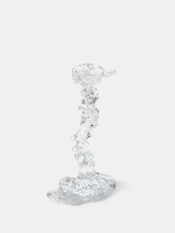 Drip Candle Holder Glass - Large