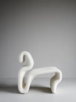 Etcetera Easy Chair - Creme White