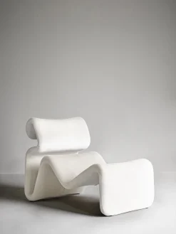 Etcetera Lounge Chair - Creme White