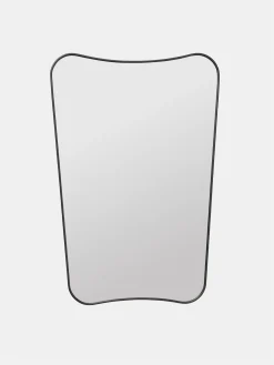 F.A Wall Mirror - Black Brass