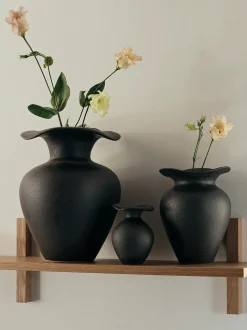 Florentina Vase - Medium - Black