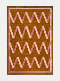 Folding Ribbon - Amber/Pink