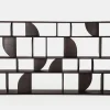 Geometric Rack - Teak Brown