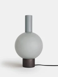 Glass Puritan Table Lamp