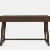 Gray 50 Writing Desk – Black