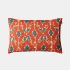 Ikat Goa Cushion Cover - Apricot - 40x60 cm