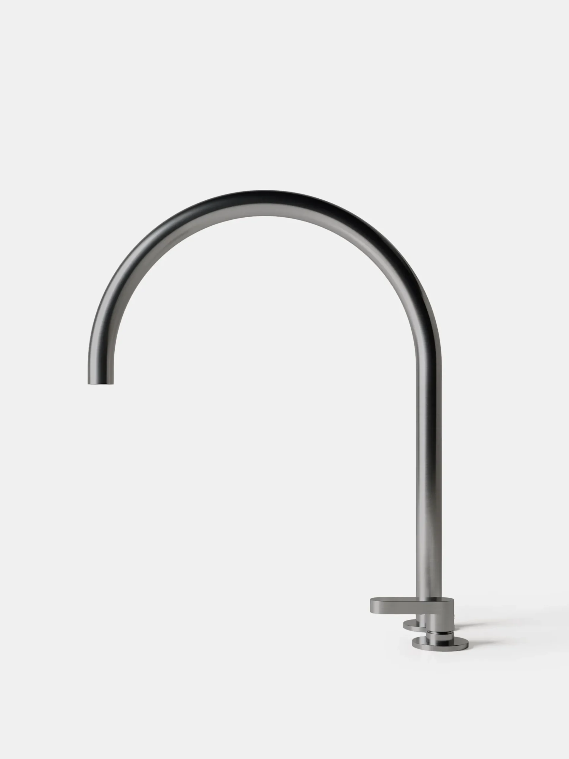 John Pawson Deck Mounted Mixer with Swivel Spout - 280