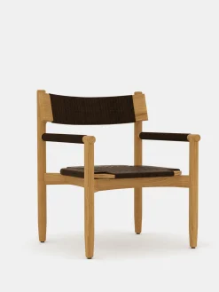Koster Lounge Chair - Teak - Dark Grey