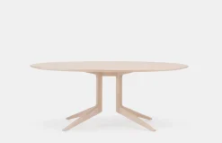 Light Oval Table