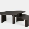 Mahogany Boomerang Coffee Table