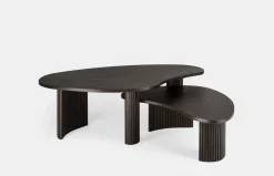Mahogany Boomerang Coffee Table