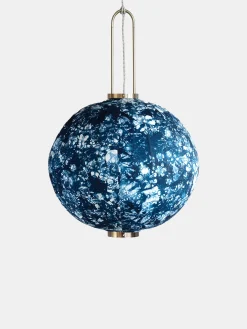 Mandarin Pendant - Plant Dyed Pattern