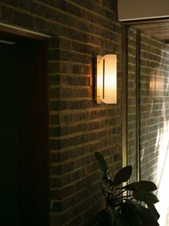 Modernist Metal Wall Lamp
