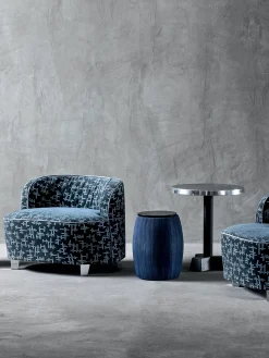 News 108 Side Table – Blue