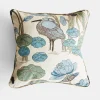 Nympheus Cushion - Aqua - 50 x 50 cm