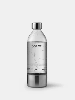 PET Water Bottle - Polished Steel