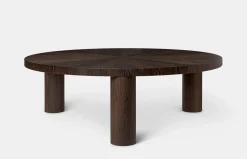 Post Coffee Table Star - Smoked Oak - 100 cm