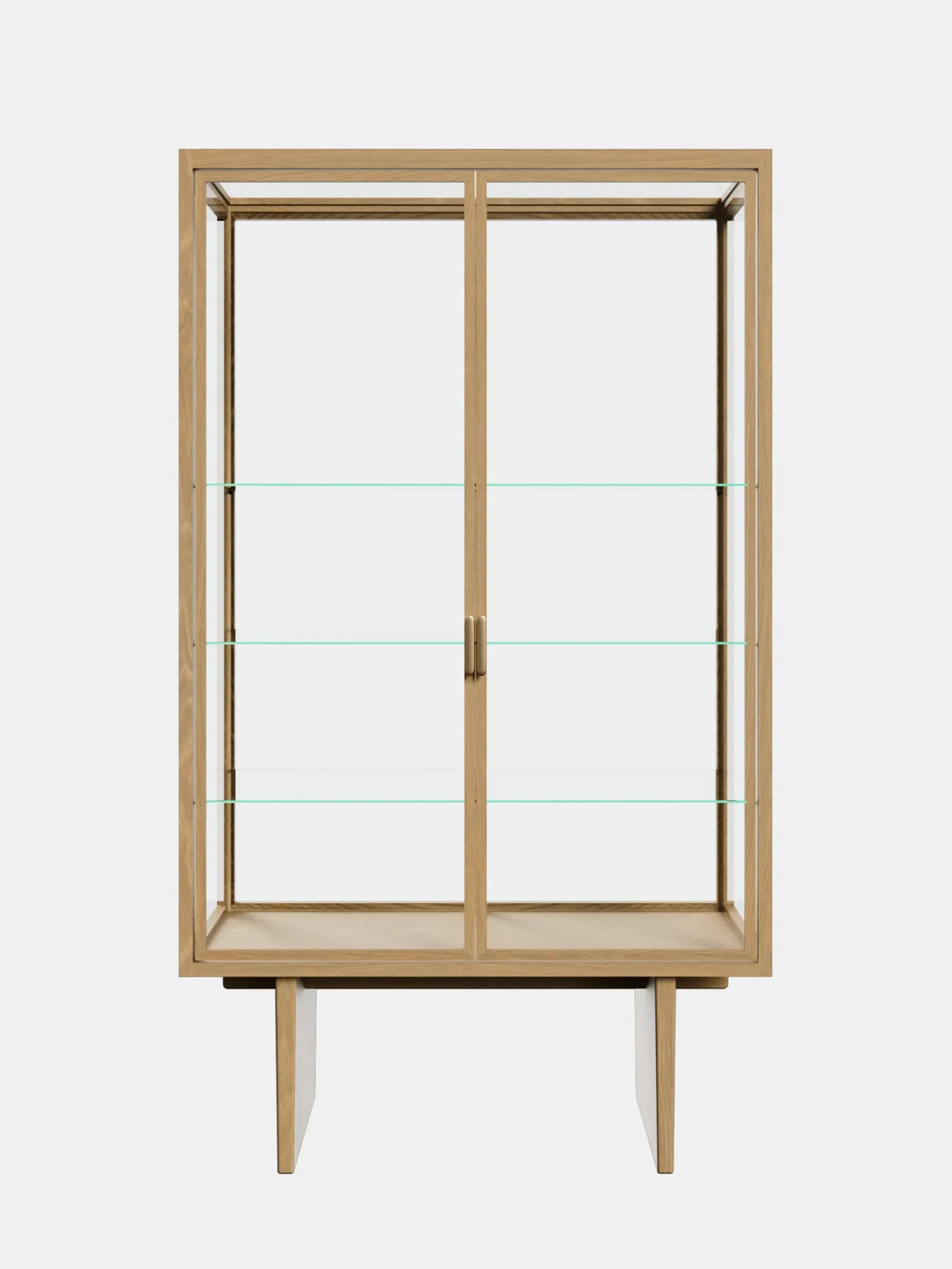 Private Vitrine - Light Stained Oak