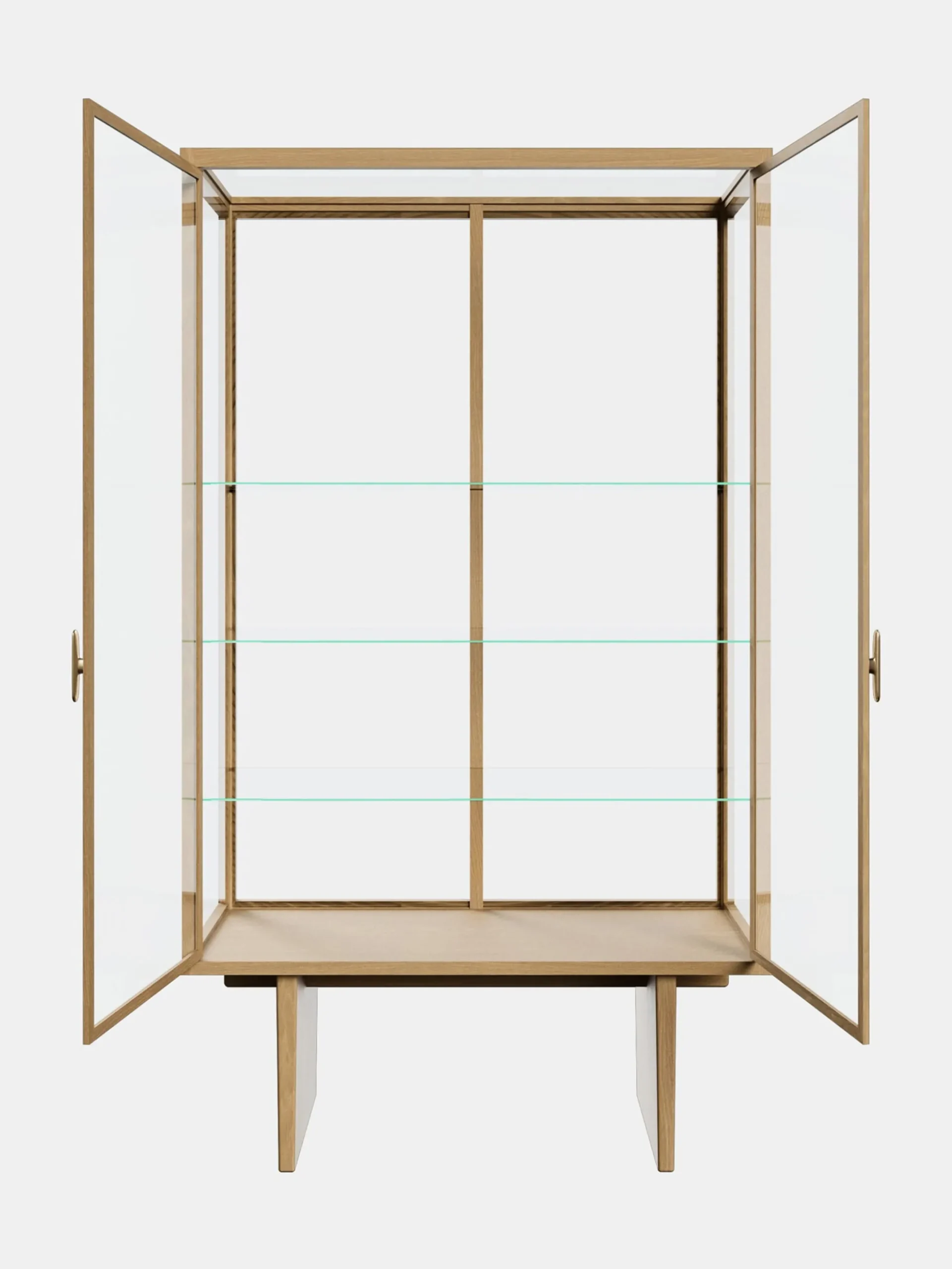 Private Vitrine - Light Stained Oak