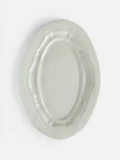 Réfectoire Oval Dish Sable Brillant - Large