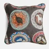 Robina's Dinner Party Cocoa Cushion - 55x55 cm