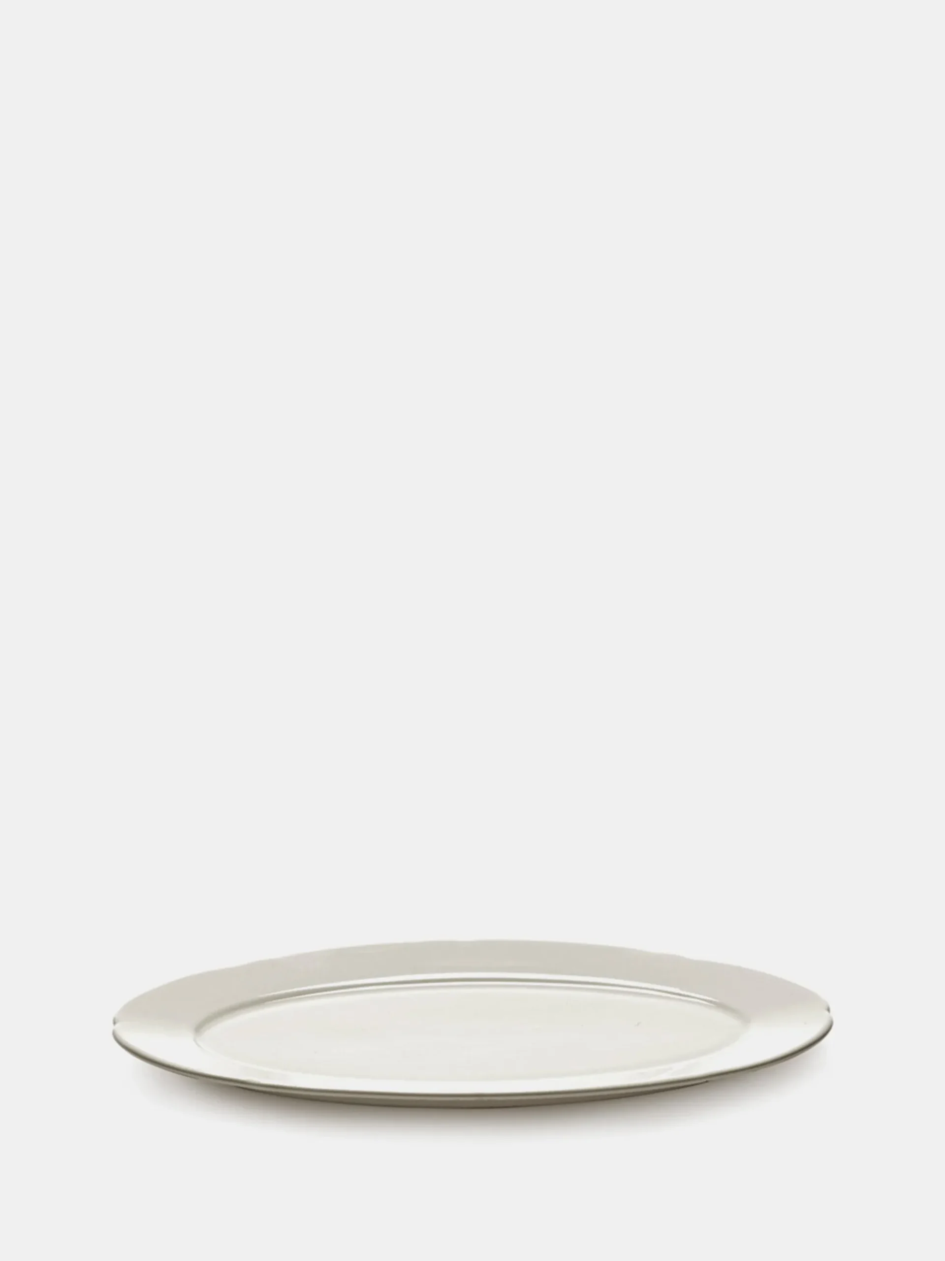 Silhouette Oval Plate