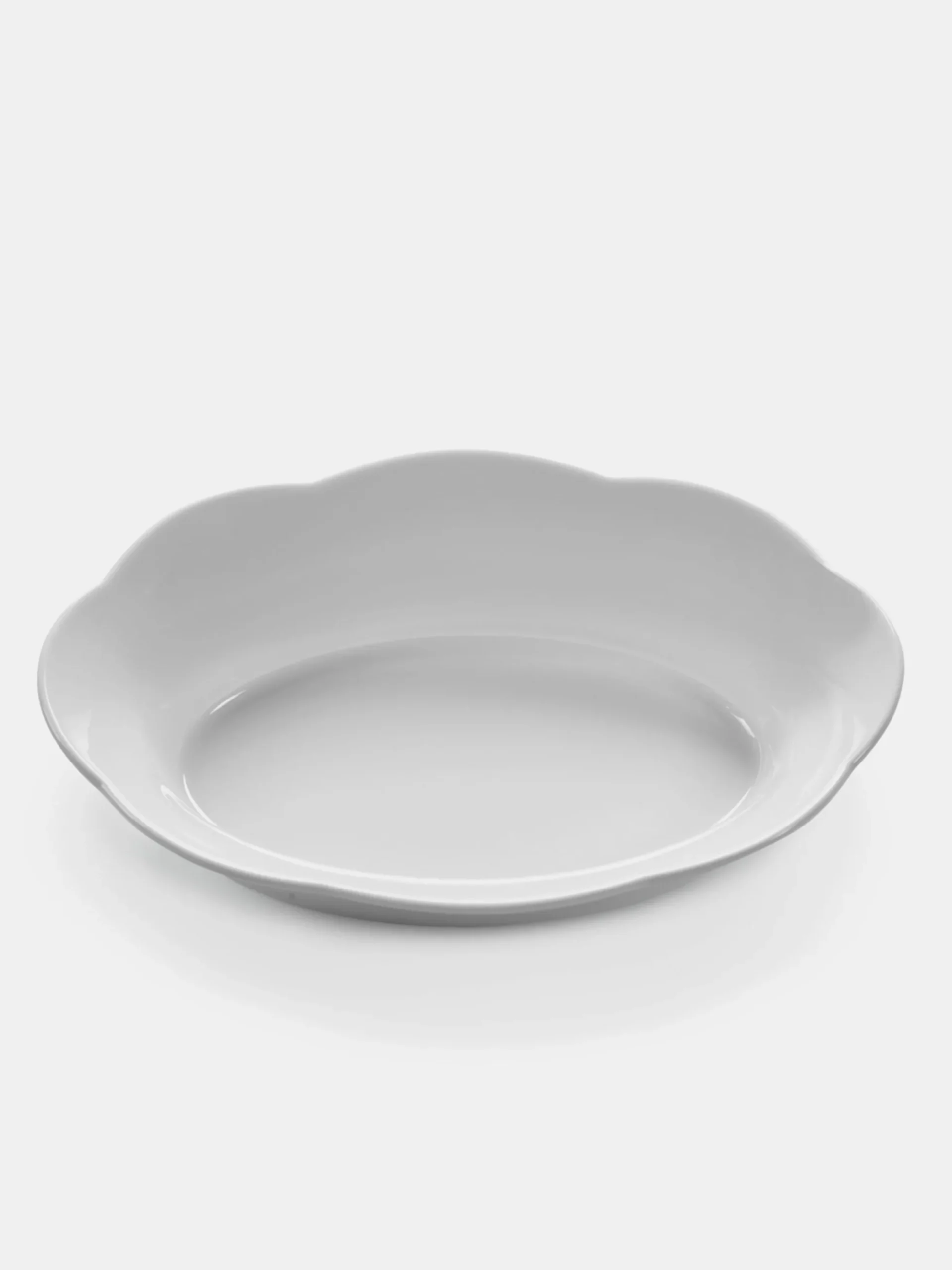 Silhouette Oval Serving Bowl
