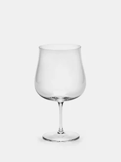 Silhouette Red Wine Glass