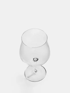 Silhouette Red Wine Glass