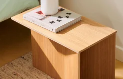 Slit Table Wood Oblong