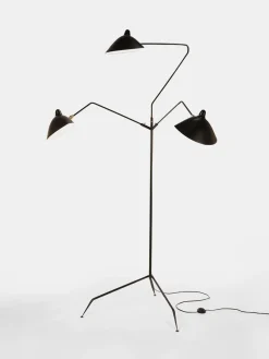 Standing Lamp with Three Arms
