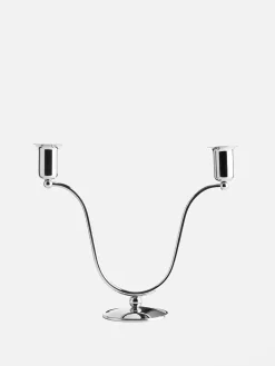 Svanen Candle Holder - Silver